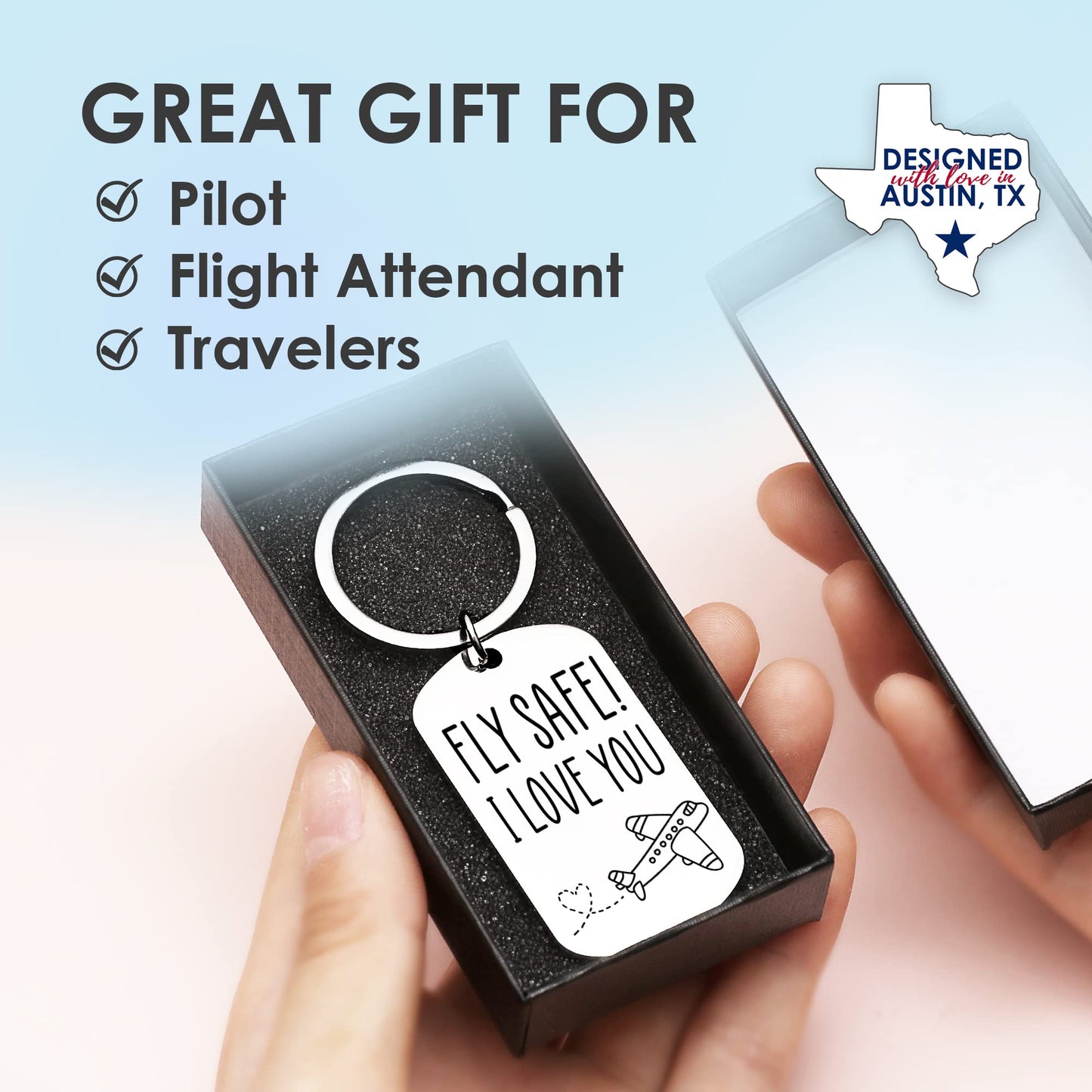 Rosa Vila Keychains For Women & Men, Gifts For Mom, Bonus Mom, Aunt, Sister, Dad, Grandma, Nurse, Teens, Coach, Teacher Pilot