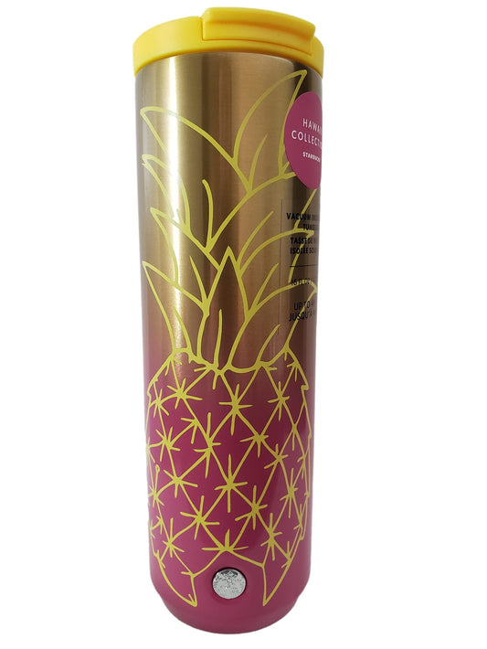 Starbucks Hawaii Collection Stainless Steel Pineapple 16oz Tumbler