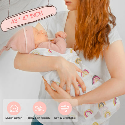 iAOVUEBY New Mom Gifts & Baby Girl Gifts, Baby Shower Gifts for Mom to Be, Pregnancy Gifts for Expecting Mom, First Time Mother's Day Gift for New Mom, Pregnancy Gifts for Women and Baby