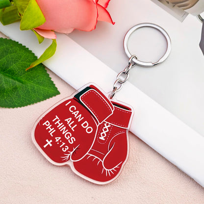 Boxing Gifts For Men Boxing Gloves Keychain Gift For Boxers Fighters Fitness Instructor Gift Mma Gifts For Men Coach Accessories Personal Trainer Presents Appreciation Thank You Keyring