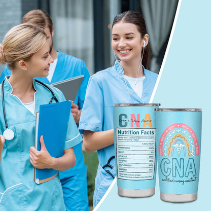 CNA Gifts CNA Week Gifts Certified Nursing Assistant Appreciation Graduation Retirement Christmas Gift Coffee Tumbler Mug 20oz