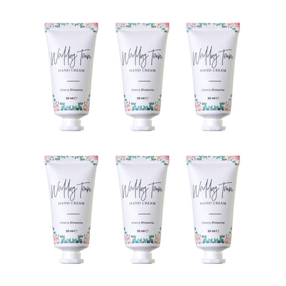 Pop Fizz Designs Bridesmaid Gifts- Wedding Team Hand Cream (6 pack)