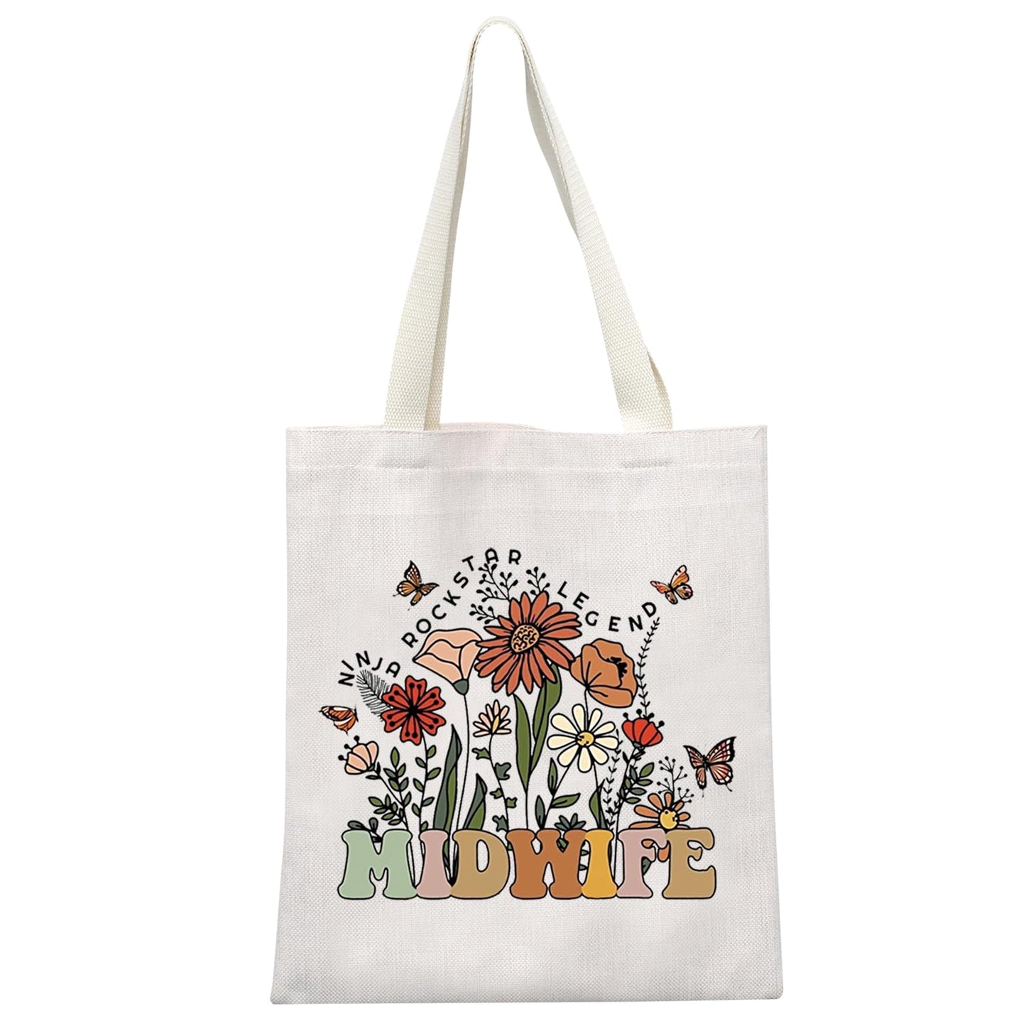 GJTIM Midwife Gift Doula OB Nurse Obstetrician Gift OBGYN Midwife Appreciation Gift Midwife Tote Bag