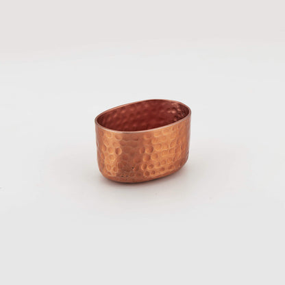 American Metalcraft ASPC Hammered Aluminum Sugar Packet Holder, Copper, 6-Ounces