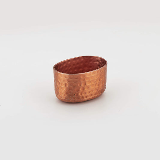 American Metalcraft ASPC Hammered Aluminum Sugar Packet Holder, Copper, 6-Ounces