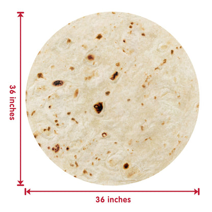 Jorbest Burrito Tortilla Swaddle Blanket Gifts for Baby Toddler Newborn, Tortilla Baby Blanket Funny Gifts for Baby Shower Boys Girls, Food Taco Blanket 285 GSM Flannel Blanket (Yellow, 36 inches)