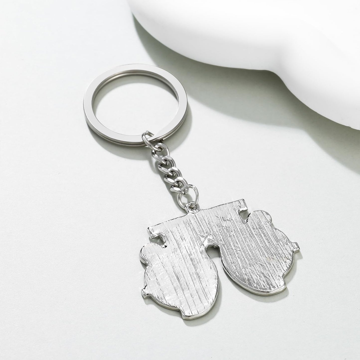 Medical Optometrists Keychain Ophthalmology Vision Test Optometry Enamel Pendant Keyring Jewelry for Eye Doctor Nurse