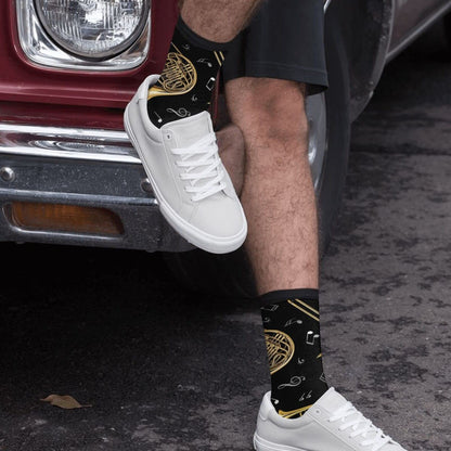 Rutuioy Men Women Funny Crazy Novelty Crew Tube Socks, Casual Athletic Sport Dress Socks