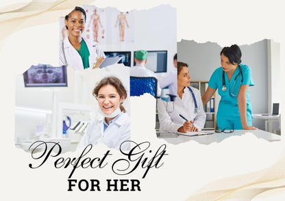 InnoBeta Physician Assistant Gifts for Women, Ballpoint Pen Set of 4, Gifts for Women on National Physician Assistant Day, Birthday and Christmas