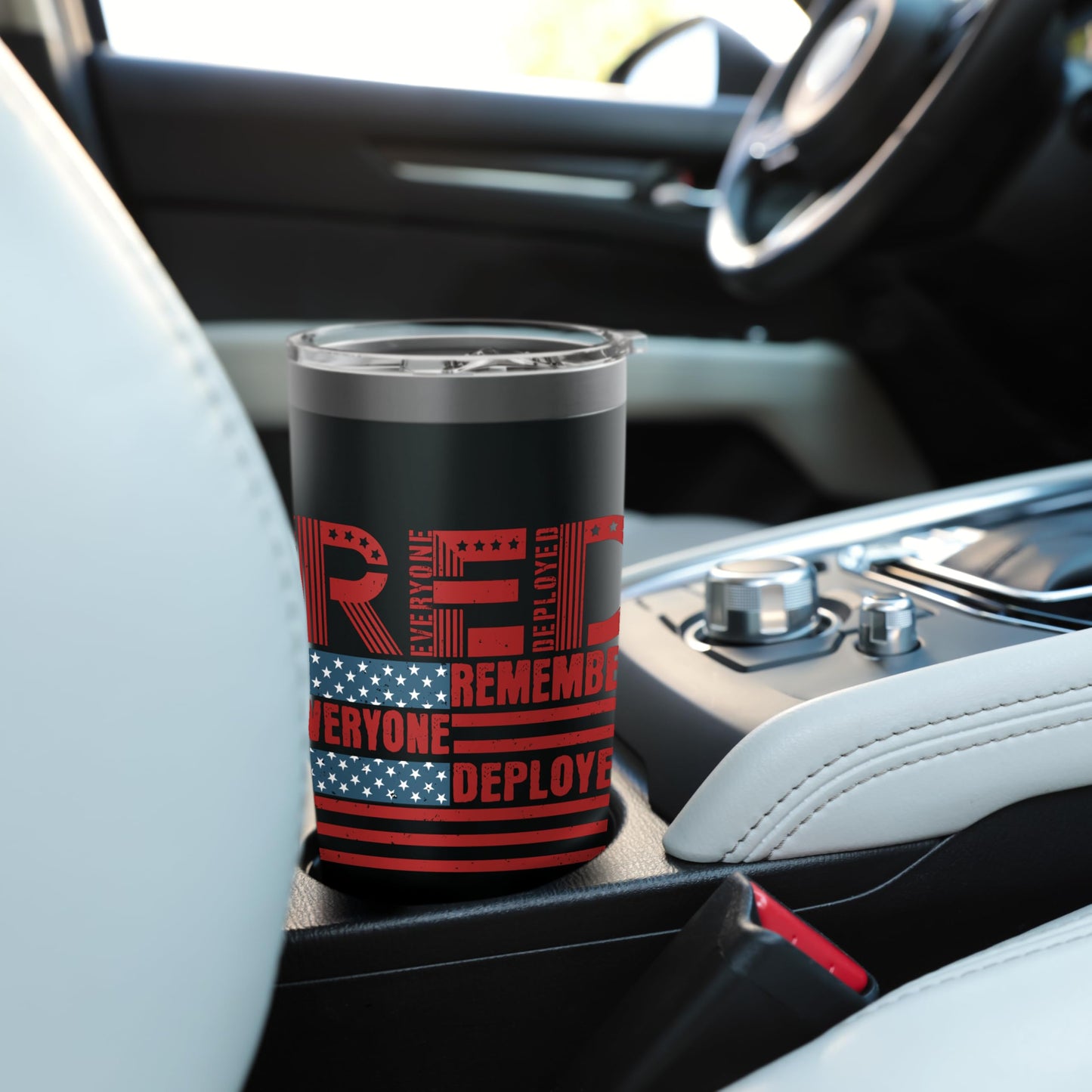 Red Friday Remember Everyone Deployed Deployment Gifts Stainless Steel Insulated Tumbler