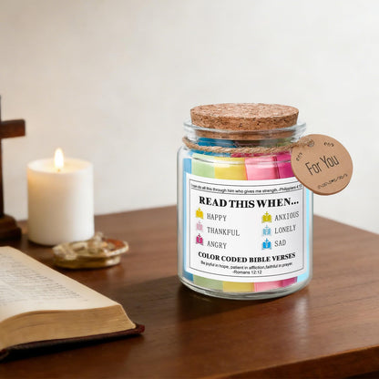 Graduation Gifts for Women Her - Bible Verse Jar Christian Gifts for Women Sister Mom Wife Daughter Dad, Fathers Day Birthday Christmas Stocking Stuffers Mothers Day Presents Religious Jar