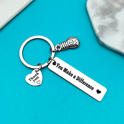 Xiahuyu Boxing Gift Boxing Gloves Keychain Thank You Gift for Boxer Boxing Coach Appreciation Gift Boxing Lover Gift