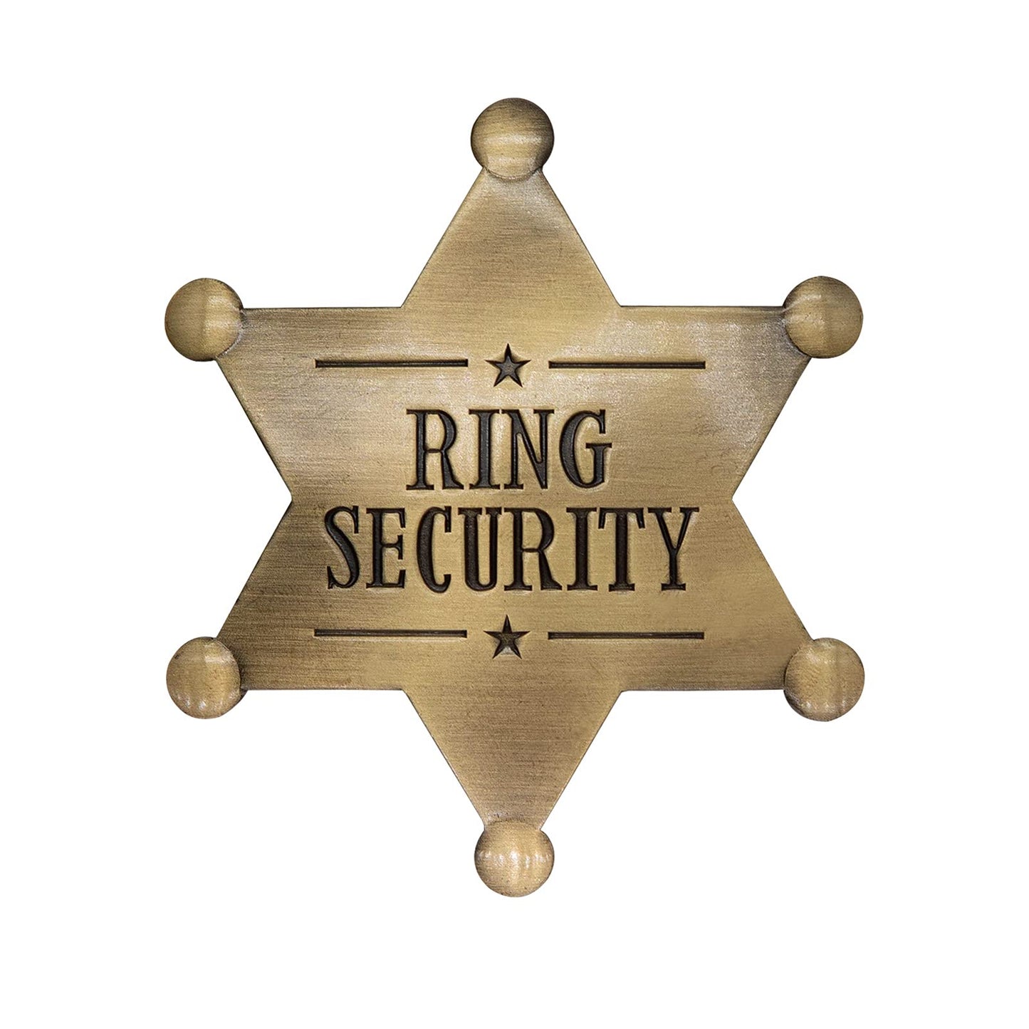 Ring Security Badge Metal Ring Bearer Gift Wedding Accessories for Party, Rehearsal, Kids, Boys, Wedding Souvenirs