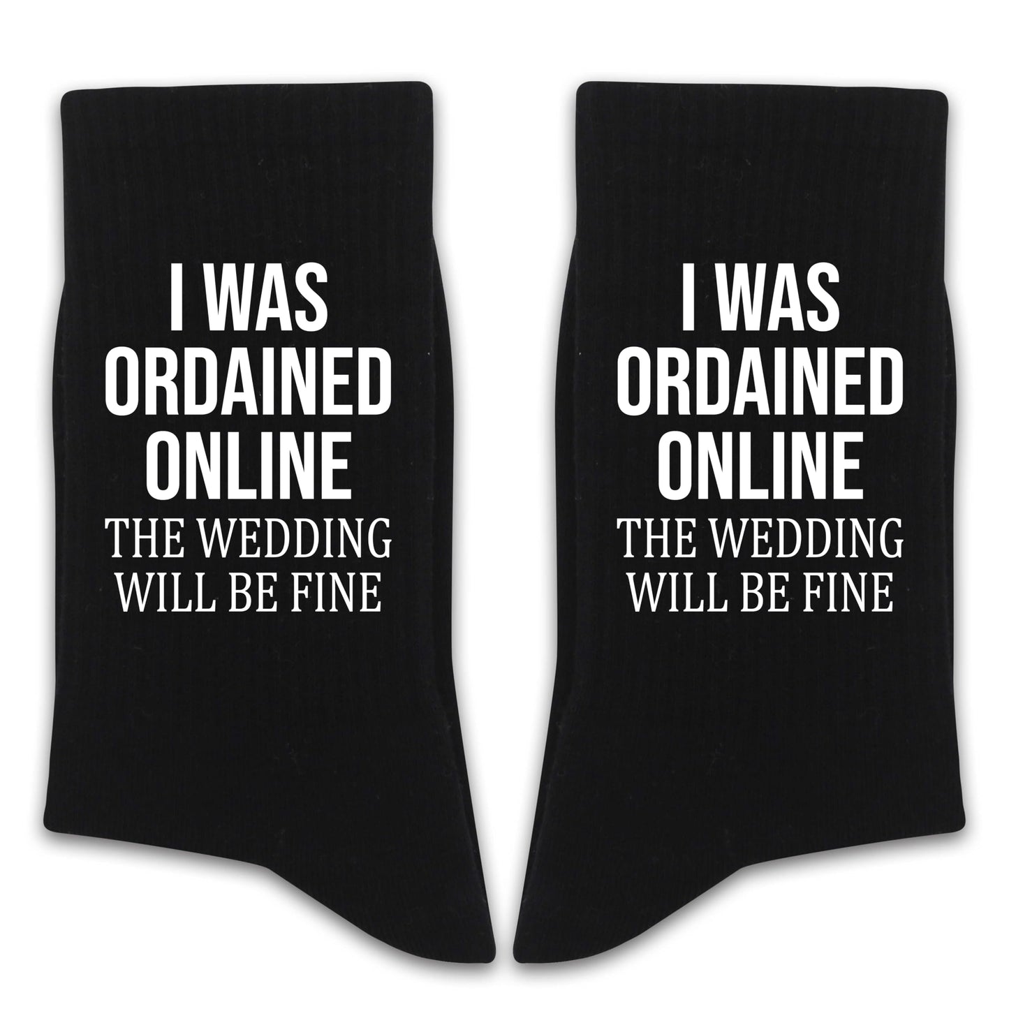 Wedding Funny Gifts for Wedding Officiants, Novelty Wedding Socks for Men & Women.