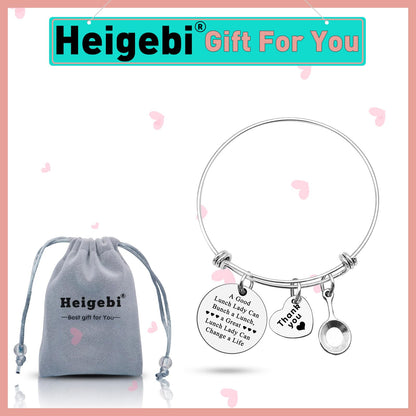 For Lunch Lady Gift Lunch Lady Bracelet Gifts for School Lunch workers Gift for Lunch Lady Cooker Cafeteria Crew Gift Bracelet for Cafeteria Worker Appreciation Gift Thank You Gift for Lunch Lady
