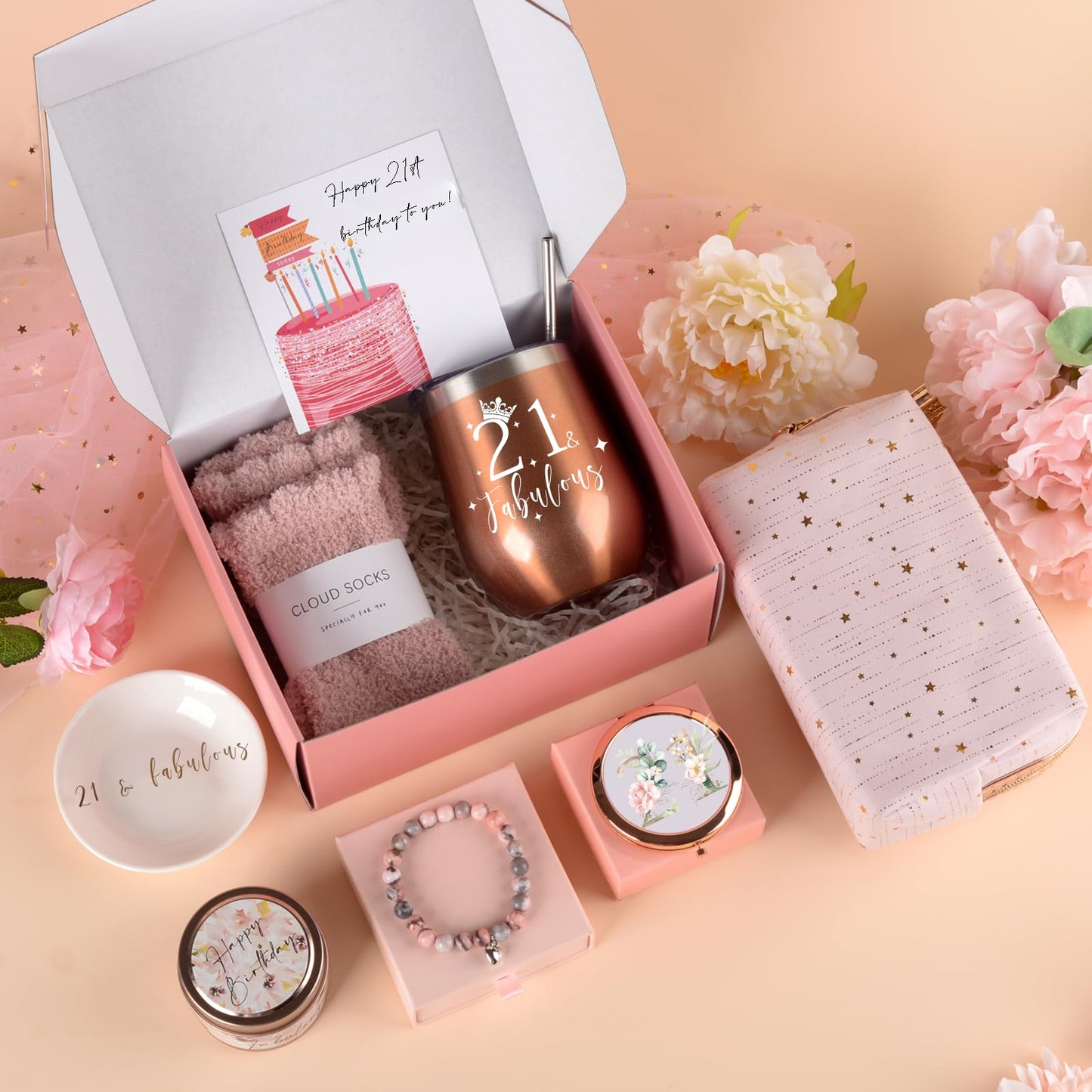 21st Birthday Gifts for Her, Gifts for 21 Year Old Girl Daughter Sister Friend, Niece, Granddaughter, Born in 2003