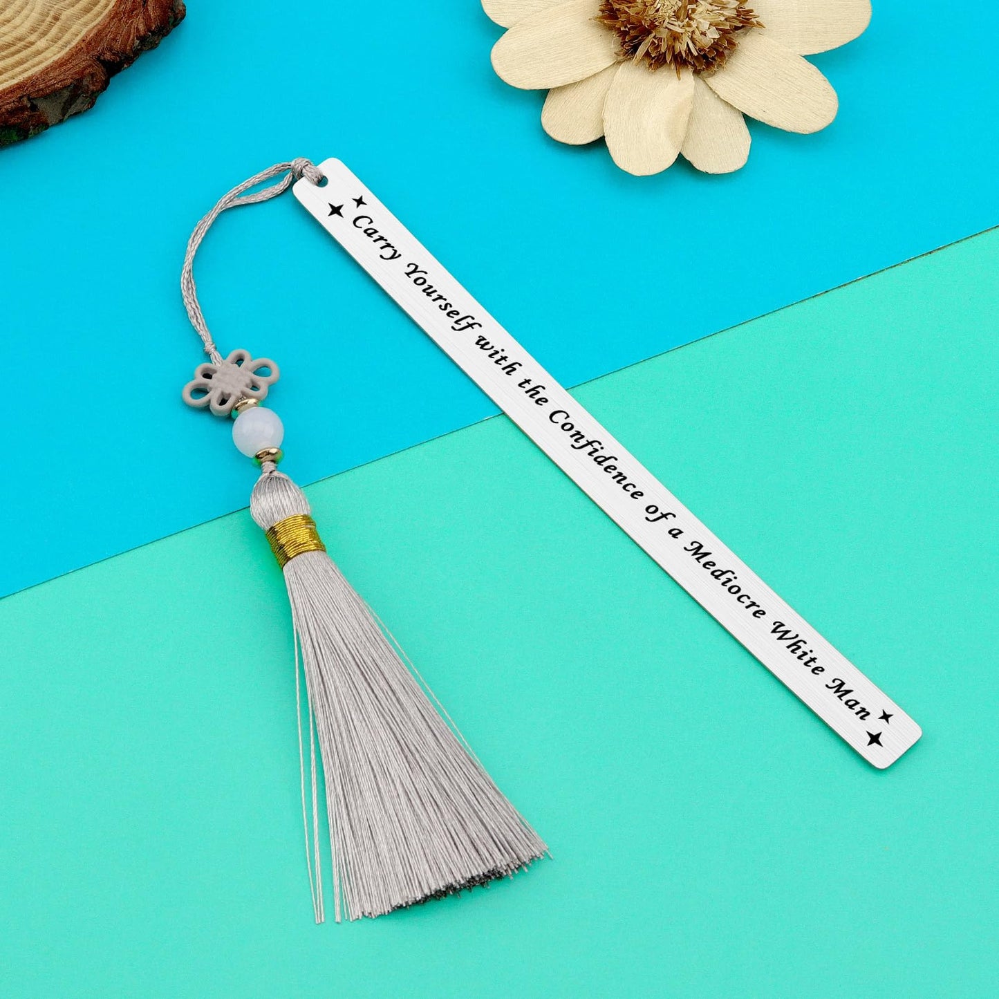 Inspirational Bookmark for Women Feminist Gift Bookish Gifts for Book Lovers Encouragement Gifts for Friends Sister Coworkers Reading Lovers Gifts Inspirational Feminist Gifts Christmas Birthday Gift