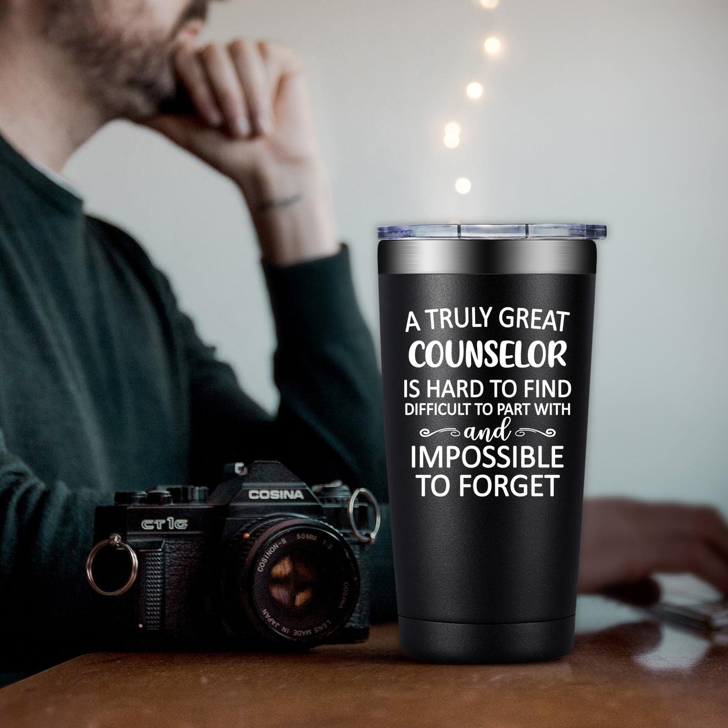 Counselor Appreciation Gifts for Men Women - School Counselors Gifts - Christmas Gift for Counselor - 20oz School Counselors Tumbler