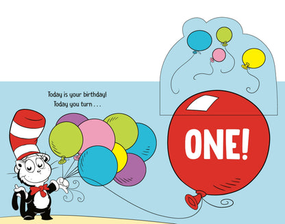 Happy First Birthday! With Dr. Seuss Babies: An Interactive Lift-the-Flap Board Book with a Mirror (Dr. Seuss Babies Board Books)