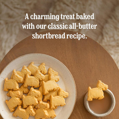 Walker's Shortbread Scottie Dog Shaped Cookies, Pure Butter Shortbread Cookies, 7.8 Oz Gift Tin