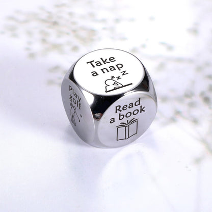 Retirement Gifts Dice for Men, 2026 Retired Gifts for Men, Retirement Gift for Boss Coworker, Funny Decider Dice Going Away Giftss for Coworker Leaving, Military Retired Dad Gift- Fathers Day