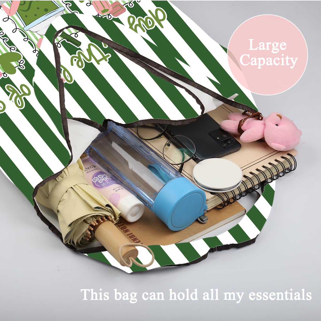MBMSO Pilates Lover Gifts Pilates Reusable Tote Bag for Coach & Trainer Yoga Instructor Gifts for Women Pilates Princess Gift