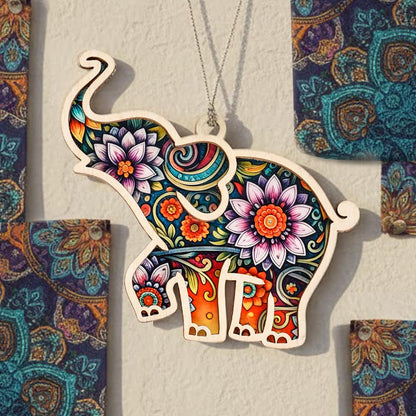 Elephant Gifts for Women, Gifts for Best Friend for Friends, Friendship Elephant Suncatcher Story Card, Meaningful Friendship Gifts for Women, Birthday Gift for Best Friends, Sisters
