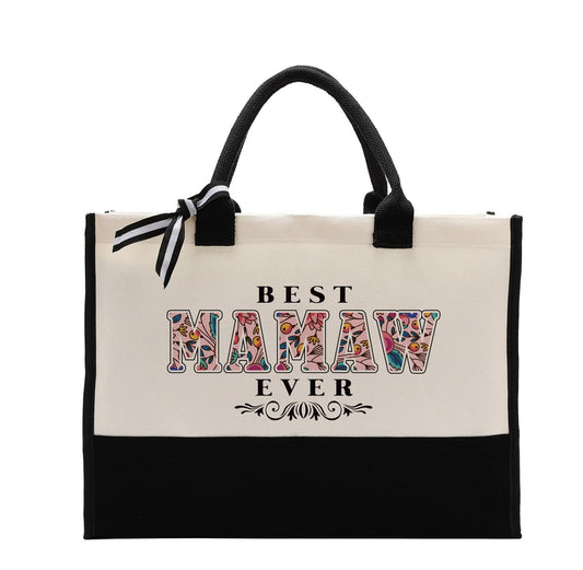 Gkwa Canvas Tote Bag for Gifting, Women Cotton Canvas Bag, Reusable Shopping Bag