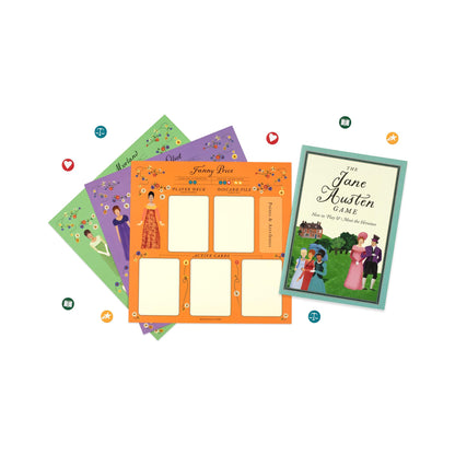 The Jane Austen Game: an immersive boardgame – Play as Your Favorite Austen Heroine!