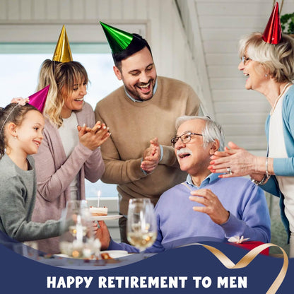 Retirement Gifts for Men 2026 - Retirement Blanket for Men - Funny Retirement Gifts for Man - Happy Retirement Gift for Coworker Friends Retirees - Retirement Decorations - Retired Blanket 50"x60"
