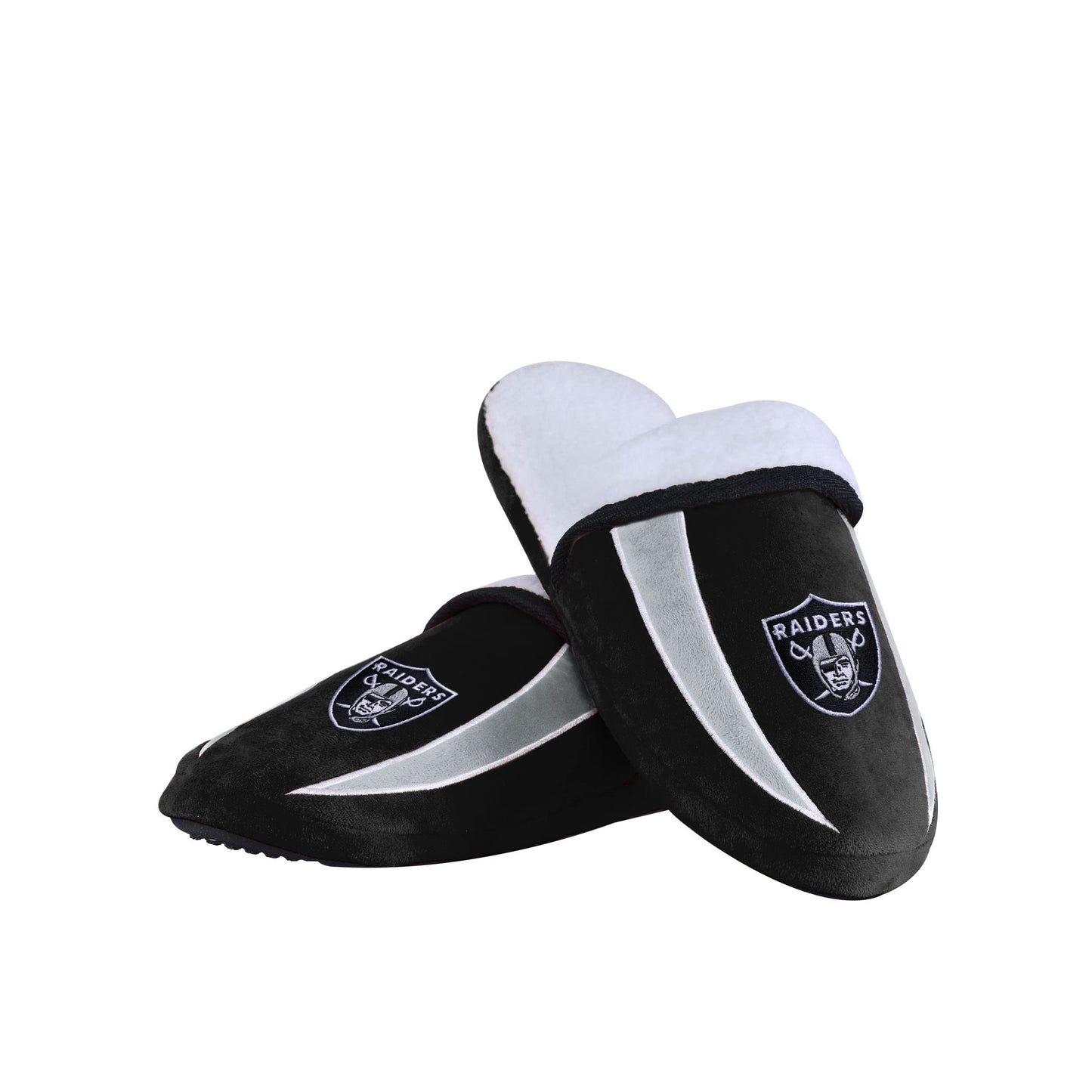 FOCO NFL Mens Football Team Logo Moccasin Slippers Shoes