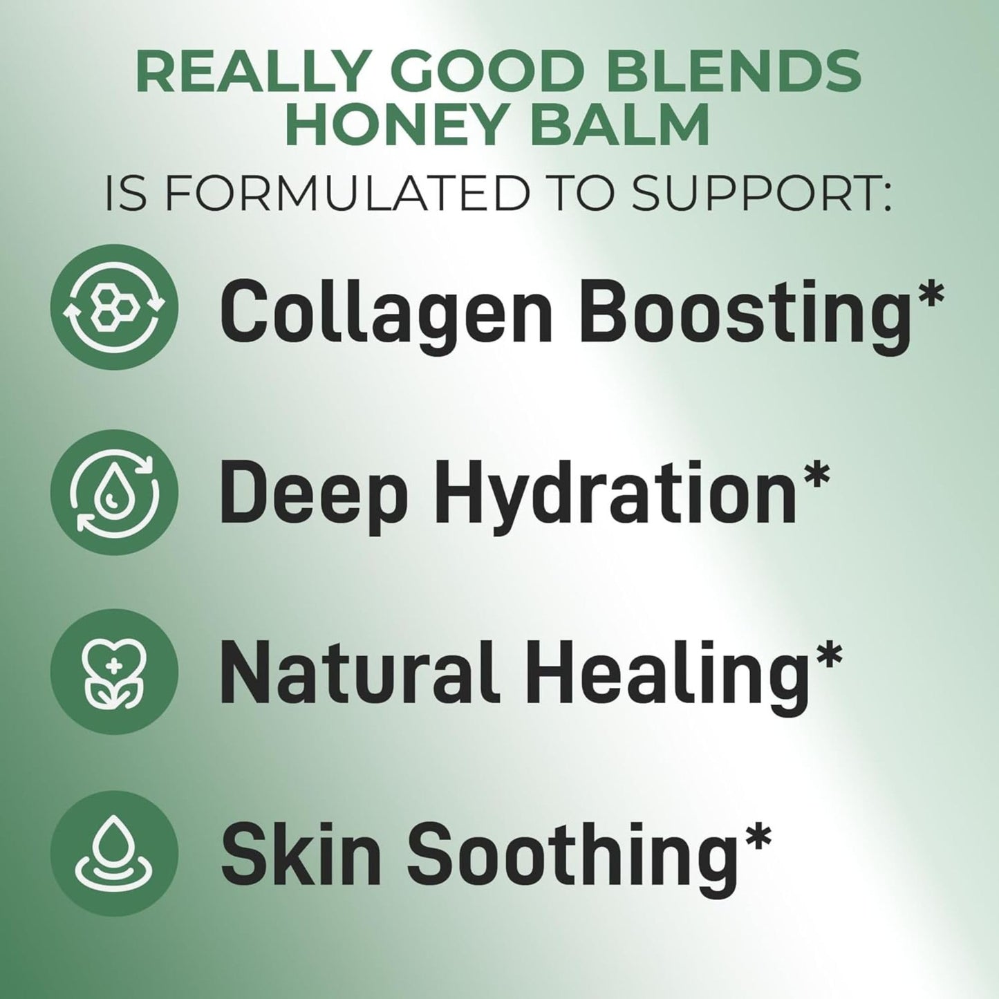Really Good Blends - Tallow Honey Balm, Organic Body Butter, Grass-Fed Beef Tallow for Skin, Soothing All-Natural Moisturizer for Body and Face | Made in USA - 2 oz (Lavender)