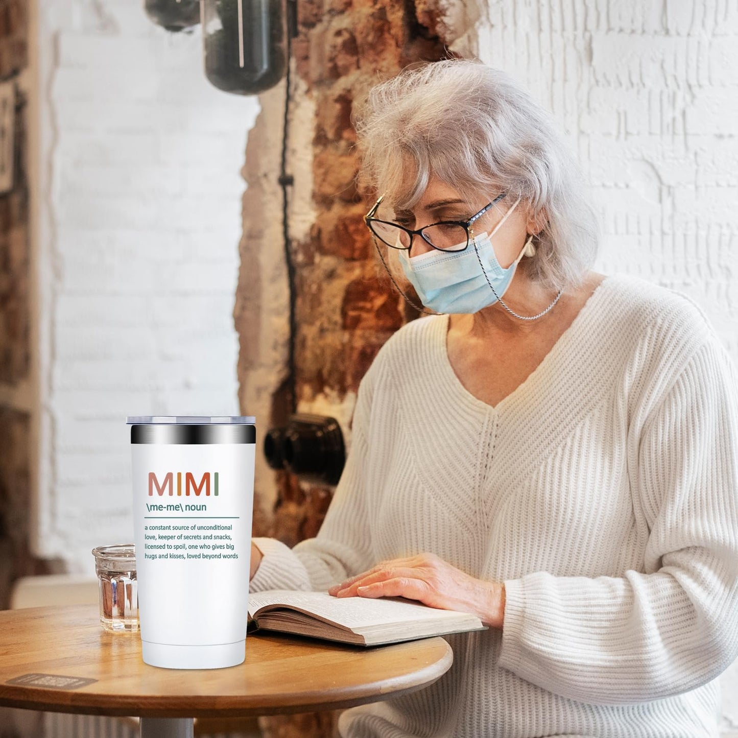 Fufandi Mimi Gifts, Best Mimi Ever - Mothers Day Christmas Birthday Gifts for Mimis, Grandma, Grandmother, New Nana - Tumbler Cup