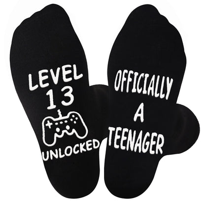 Jeasona Gaming Birthday Socks for Teen Boys Gifts for 13 14 15 16 17 18 Year Old Boy Teenage
