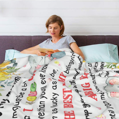 New Mom Gifts, Moms to be Gift, First Time Mom Gifts, Pregnancy Postpartum Gift for Mommy Mother, Soft Flannel Throw Blanket 60"×50"