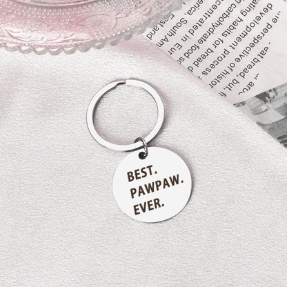 Best Pawpaw Ever Keychain Gifts for Dad Grandpa Fathers Father's Day Gift for Father Grandfather Birthday Gifts for Pawpaw Retirement Gifts for Papa Appreciation Gift for Pawpaw Gifts for Men