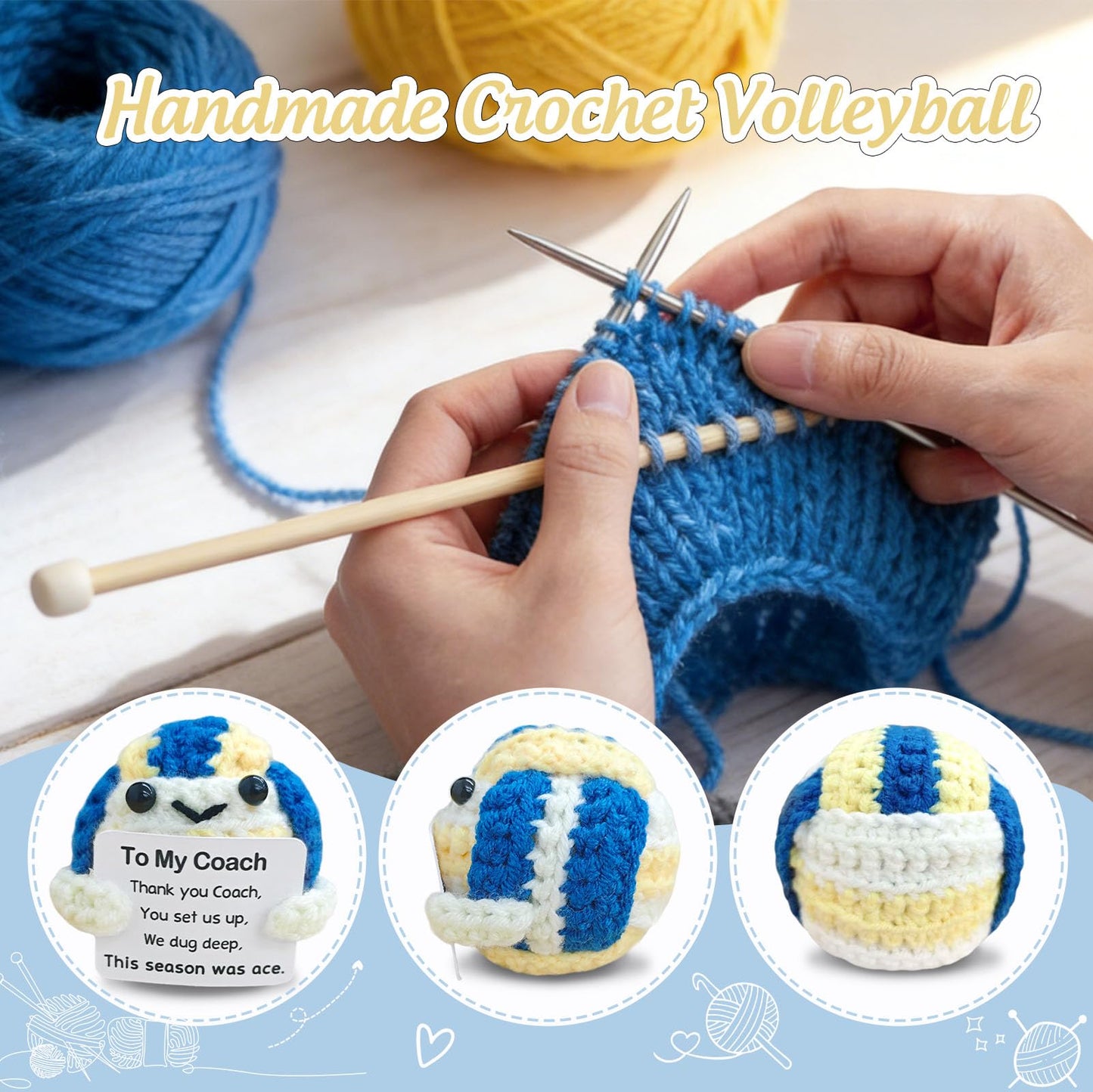Handmade Collectible Volleyball Keepsake,To My Coach Thank You Gift from Player,Inspirational Coaching Appreciation Present,Unique Volleyball Decor & Memory Gift for Beloved Coach,Volleyballs Things