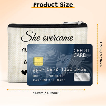 Self Care Gifts for Women Coin Pouch Empowering Gift for Strong Women Feminist Gifts for Feminists Power Gifts for Mom Daughter Friend Female Badass Affirmation Inspirational Gift Coin Wallet