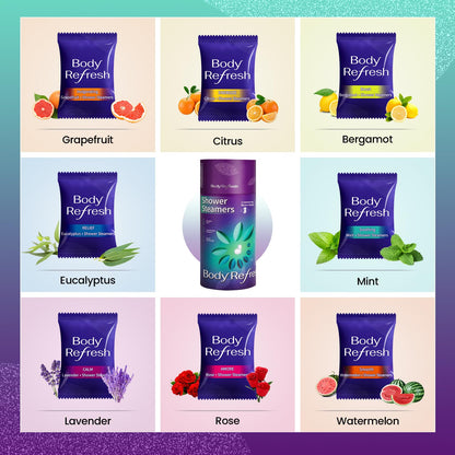Shower Steamers Aromatherapy 8 Pack - Birthday Gifts for Women,Men, Mom, Fathers Day Gift for Dad, Shower Bombs with Essential Oils for Stress Relief, Self Care, Relaxation, Travel Essentials