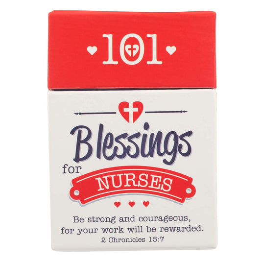 101 Blessings for Nurses, Inspirational Scripture Cards to Keep or Share (Boxes of Blessings)