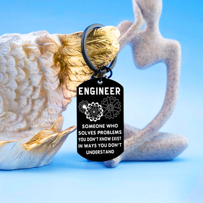 Engineer Gifts for Men Engineer Keychain Cool Gifts for Engineers Graduation Gift for Him Electrical Engineering Gift for School Student