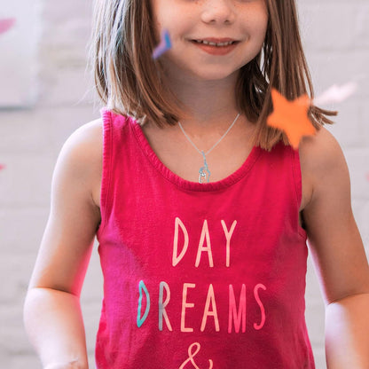 Gymnastics Gifts for Girls,Gymnastics Necklace Jewelry Sport Gymnastic for Girls Birthday Christmas Gifts