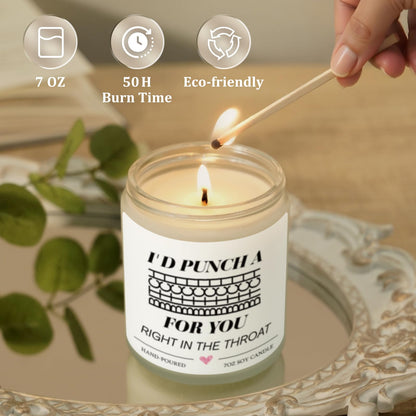 Hidden Message Scented Candle, Fuck This Shit Candle, Birthday Gag Gifts for Women, Adult White Elephant Christmas Gifts, Novelty Items for Adults, Unique Gag Gift for Women Friends Bestie Girlfriend
