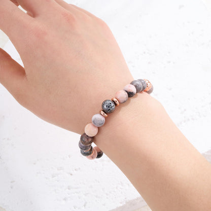 Sanyaa 30th 40th 50th 60th 65th 70th 75th 80th Birthday Gifts for Women Bracelets 50 60 65 70 Year Old Natural Stones Happy Birthday Bracelets for Women