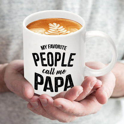 Ulrhpc Fathers Day Dad Gifts: 11 OZ Novelty Coffee Mug - Funny Gifts for Papa Dad Birthday Anniversary Retirement Christmas Presents for Him Husband