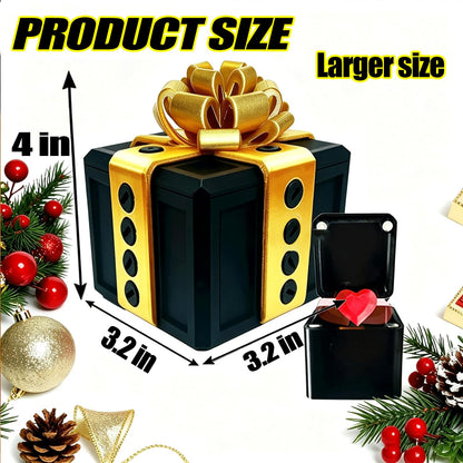 The Annoying Present with Middle Finger, Annoying Gift Box, Gotcha Box, 3D Printed Boxes Inside Boxes, Middle Finger in a Box, Really Funny Prank Novelty Surprise Box for Gifts