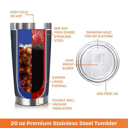 NewEleven 40th Birthday Gift For Men Women - 1986 40th Birthday Decorations For Him, Her - Turning 40-40 Year Old Gifts For Man, Woman, Mom, Dad, Wife, Husband - 20 Oz Tumbler