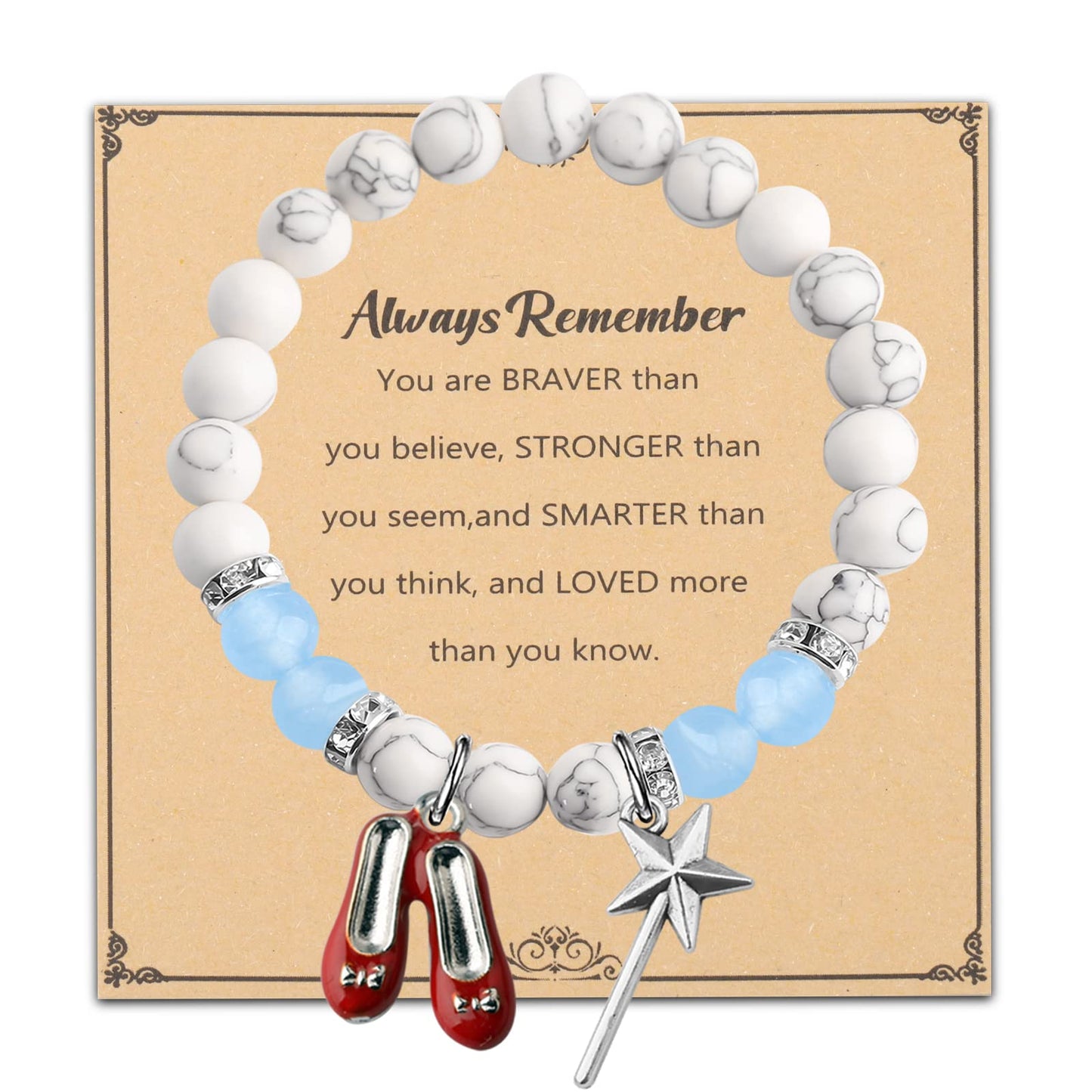WSNANG Movie Inspired Charm Bracelet Cosplay Jewelry for Her Movie Merchandise Fandom Gift