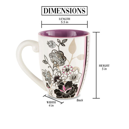 Mark My Words Hair Stylist Mug, 4-3/4-Inch, 20-Ounce Capacity
