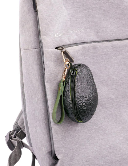 Avocado Coin Purse Pouch, Funny Novelty Wallet Gifts For Avocado Lover Women Kids, Portable Small Storage Bag Money Key Bag Keychain, Realistic Looking Cute Decorations, Wristlet Wallets